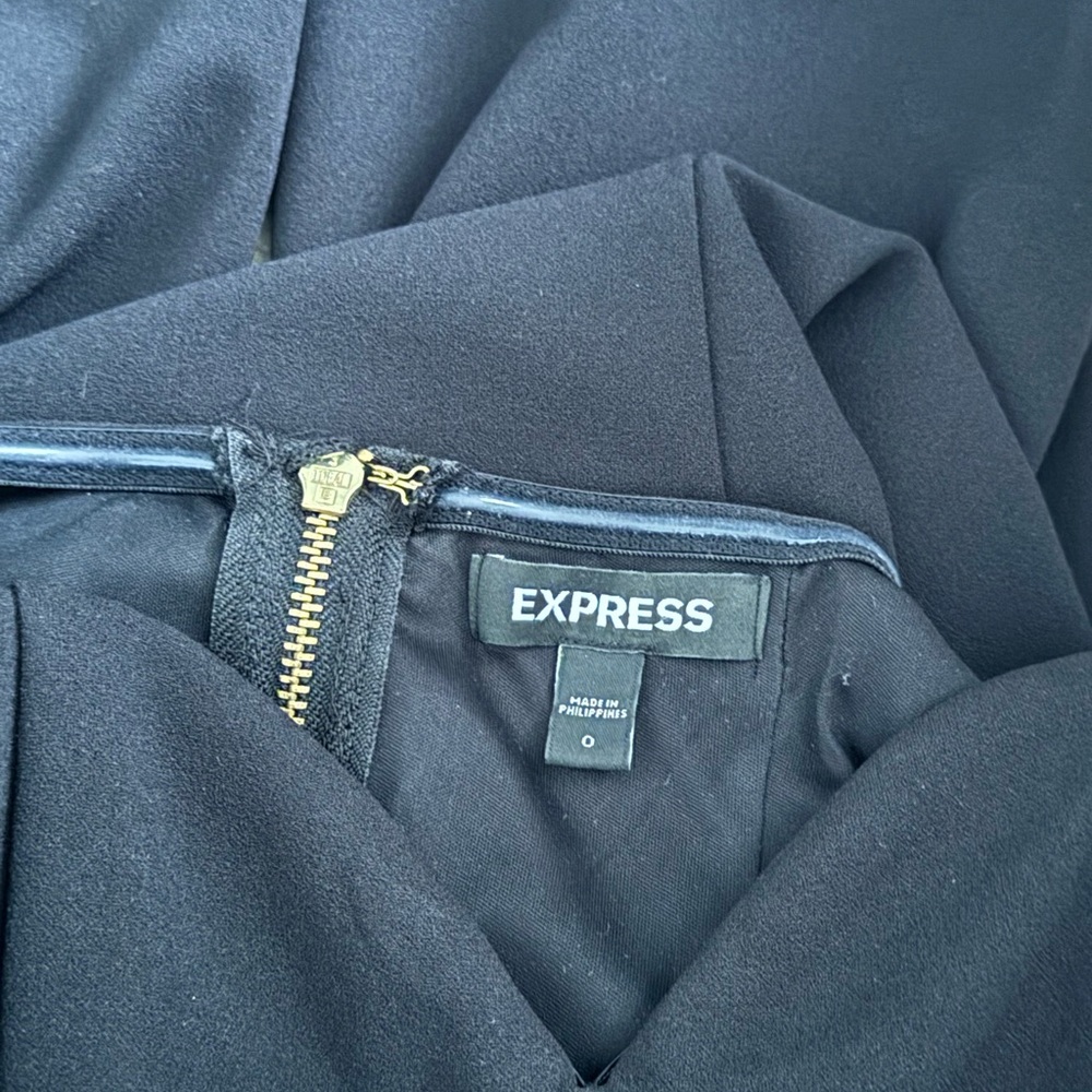 Express Black Strapless Jumpsuit - Picture 4 of 4